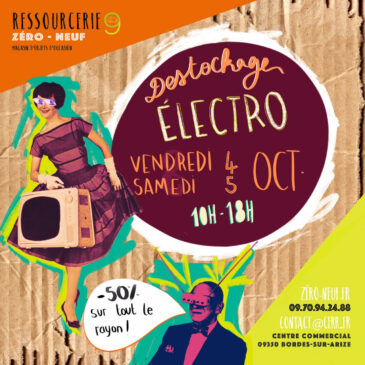 Destockage électro – oct 2024 !